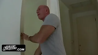 Sniffing stepdad suck by Troika StClair